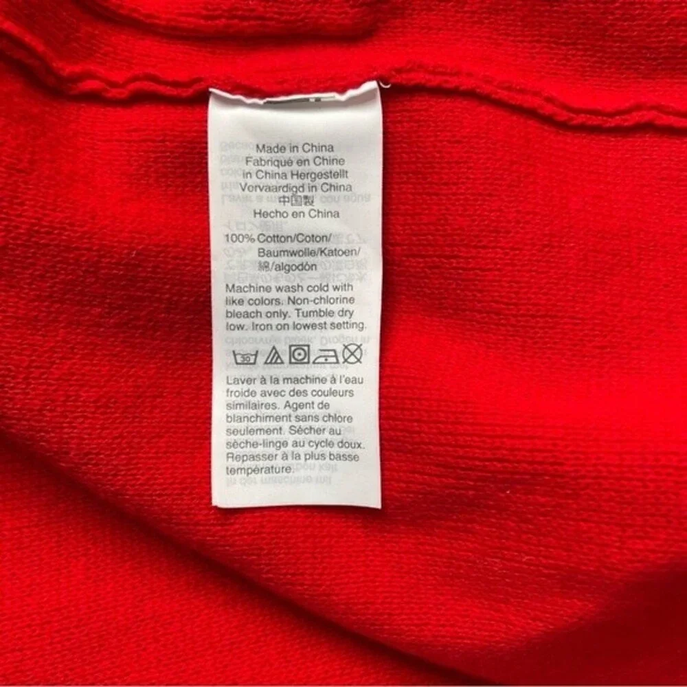 J. Crew Sophie Open Front Sweater Knit Blazer Cardigan Cerise Red Size Small